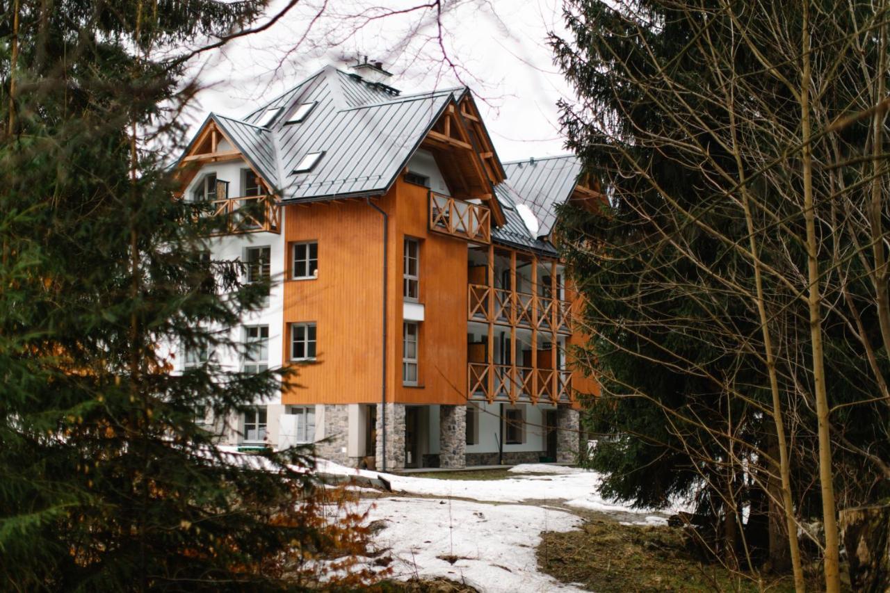 Luxusní horský apartmán v centru Harrachova Exterior foto